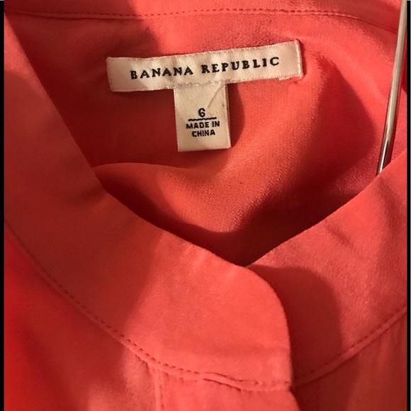 Banana Republic blouse size 6, worn once, - Picture 5 of 9